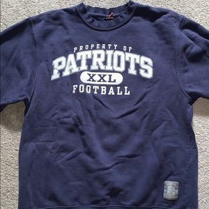 Navy Patriots crew sweatshirt, size XXL